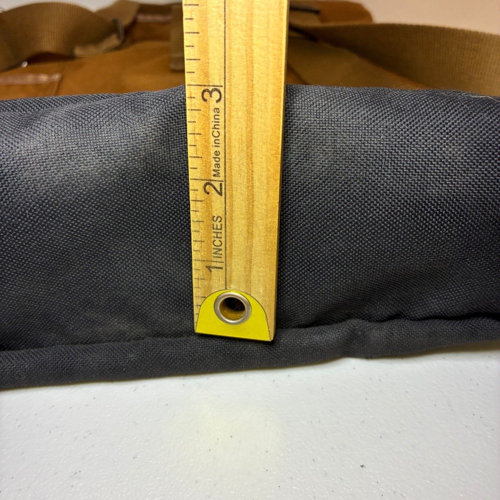 Carhartt Backpack Women's Brown Convertible Canvas Multi Pockets Gorpcore - Picture 15 of 15